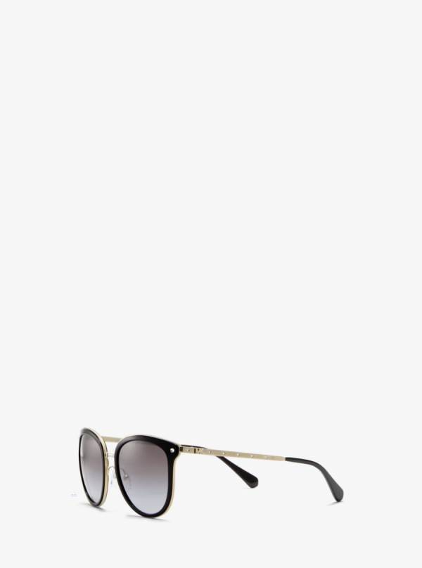 Damske Slnecne Okuliare Michael Kors Adrianna Bright Čierne - Doplnky Michael Kors Lacne | RDWJH-7453